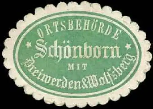 OrtsbehÃ¶rde SchÃ¶nborn mit Dreiwerden & Wolfsberg