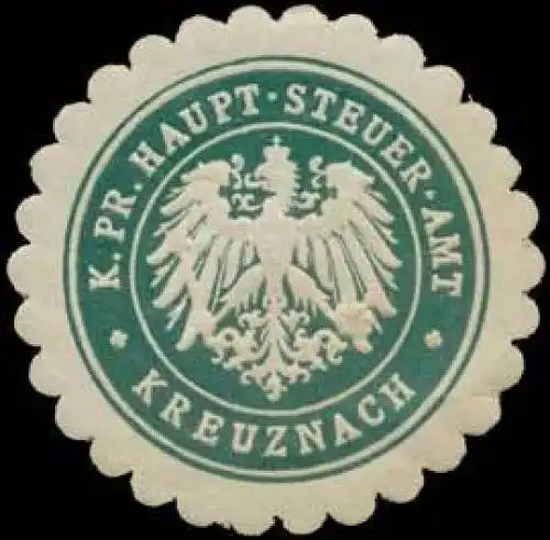 K.Pr. Haupt-Steuer-Amt Bad Kreuznach