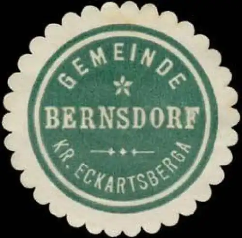 Gemeinde Bernsdorf Kr. Eckartsberga