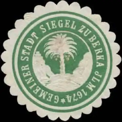 Gemeinde Stadt Siegel zu Berka