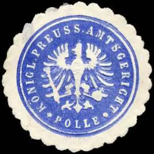 KÃ¶nigl. Preuss. Amtsgericht Polle