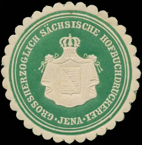 Grossherzoglich SÃ¤chsische Hofbuchdruckerei