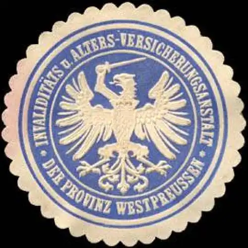 InvaliditÃ¤ts und Alters - Versicherungsanstalt der Provinz Westpreussen