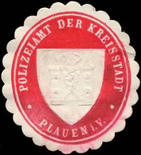 Polizeiamt der Kreisstadt Plauen