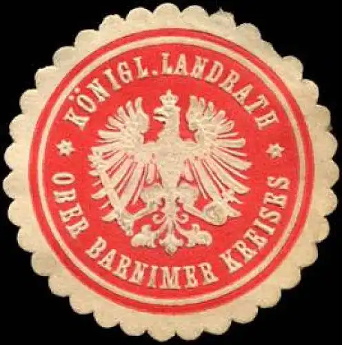 K. Landrath - Ober Barnimer Kreises