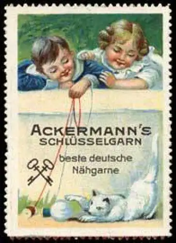 Ackermanns SchlÃ¼sselgarn - Katze