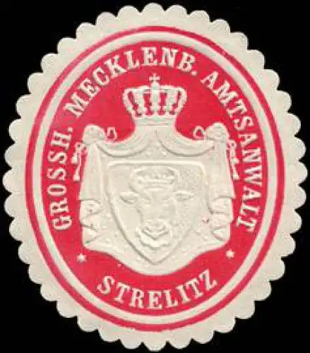 Gr. Mecklenburgischer Amtsanwalt - Strelitz