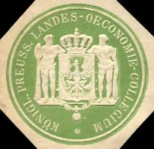 KÃ¶niglich Preussische Landes - Oeconomie - Collegium