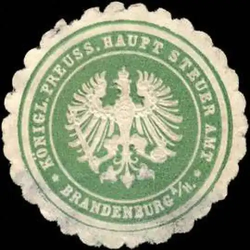 Königlich Preussische Haupt Steuer Amt - Brandenburg