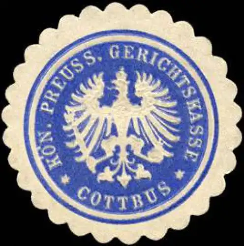 K. Pr. Gerichtskasse - Cottbus