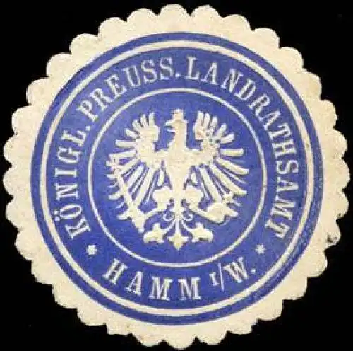 KÃ¶niglich Preussisches Landrathsamt - Hamm