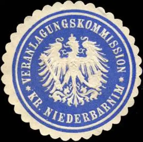 Veranlagungskommission - Kreis Niederbarnim