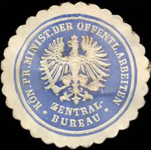 K.Pr. Ministerium der Ãffentlichen Arbeiten - Zentral - Bureau