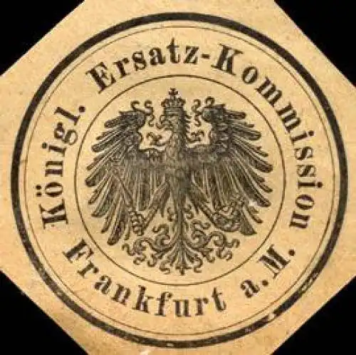 KÃ¶nigliche Ersatz - Kommission - Frankfurt am Main