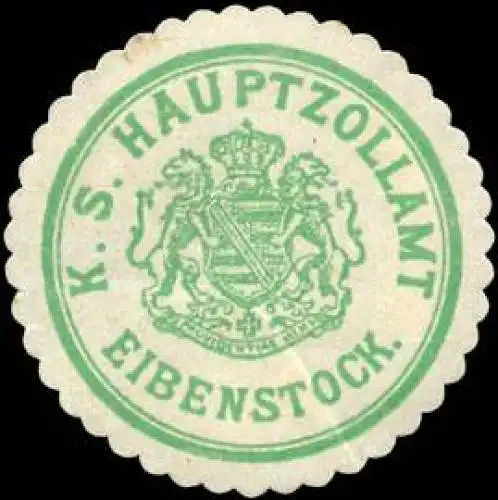 K.S. Hauptzollamt - Eibenstock