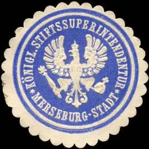 KÃ¶nigliche Stiftssuperintendentur - Merseburg - Stadt