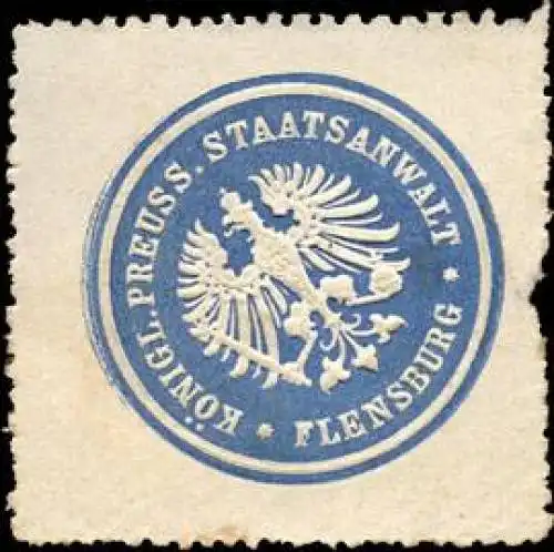 KÃ¶niglich Preussischer Staatsanwalt - Flensburg