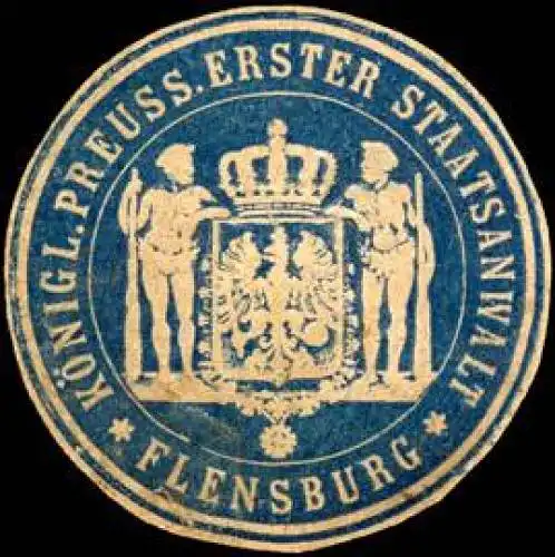 KÃ¶niglich Preussischer Erster Staatsanwalt - Flensburg