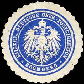 K. Deutsche Ober - Postdirektion - Bromberg