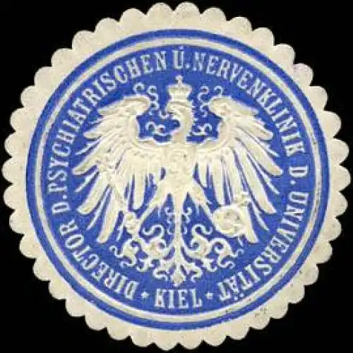 Director der Psychiatrischen und Nervenklinik der UniversitÃ¤t - Kiel