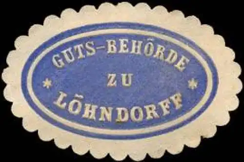 Guts - BehÃ¶rde zu LÃ¶hndorff