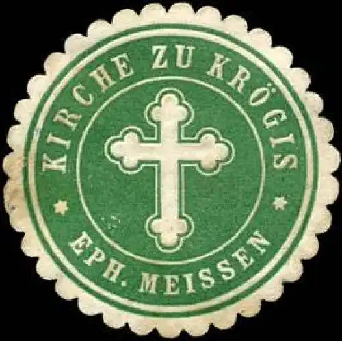 Kirche zu KrÃ¶gis - Eph. Meissen