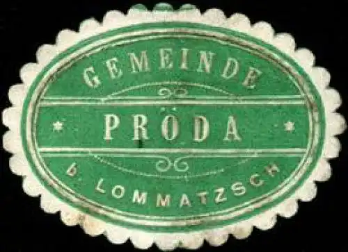 Gemeinde PrÃ¶da bei Lommatzsch