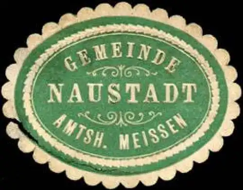 Gemeinde Naustadt - Amtsh. Meissen