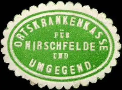 Ortskrankenkasse fÃ¼r Hirschfelde und Umgebung