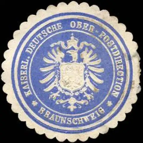 Kaiserliche Deutsche Ober - Direction - Braunschweig