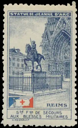 Reims - Statue