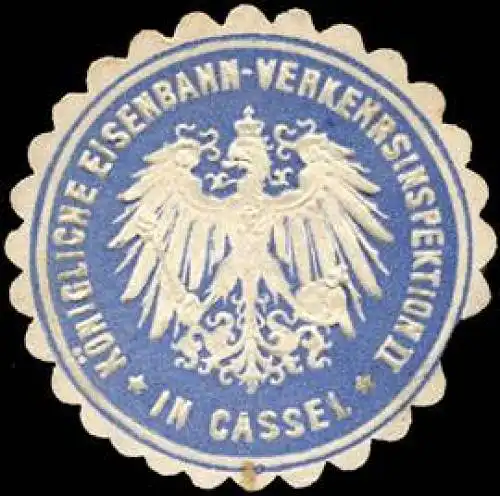 KÃ¶nigliche Eisenbahn - Verkehrsinspektion II in Cassel
