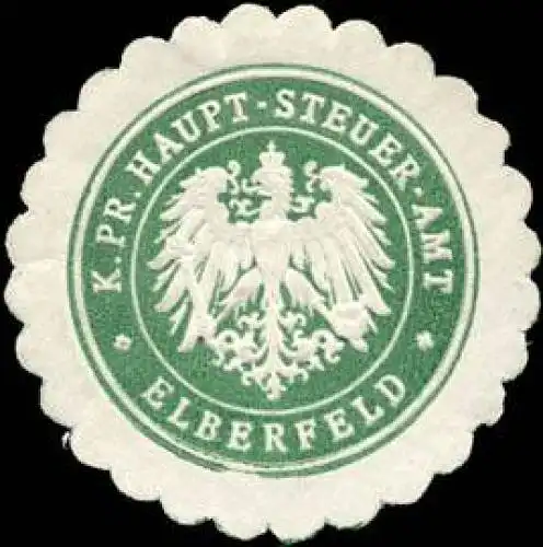 KÃ¶niglich Preussische Haupt - Steuer - Amt - Elberfeld