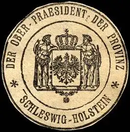 Der OberprÃ¤sident der Provinz Schleswig - Holstein