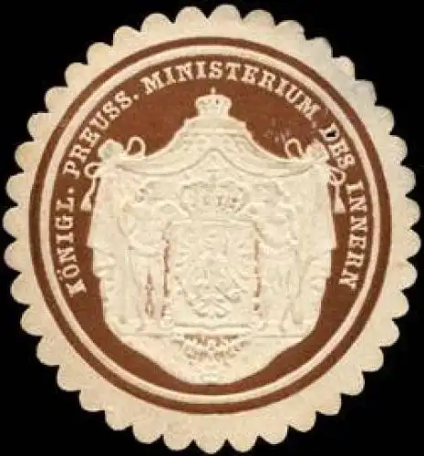 K. Pr. Ministerium des Innern