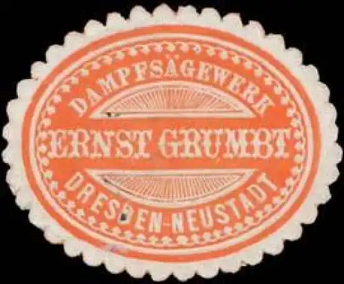 DampfsÃ¤gewerk Ernst Grumbt Dresden-Neustadt