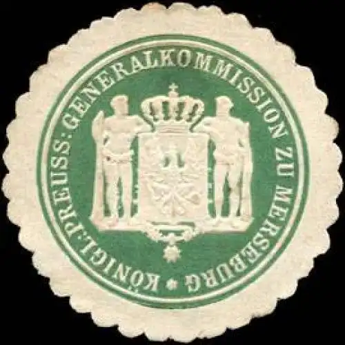 KÃ¶niglich Preussische Generalkommission zu Merseburg
