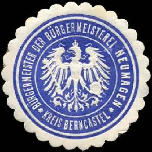 BÃ¼rgermeister der BÃ¼rgermeisterei Neumagen - Kreis Bernkastel
