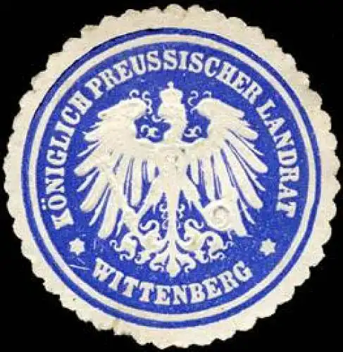 KÃ¶niglich Preussischer Landrat - Wittenberg