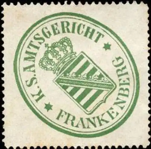 KÃ¶niglich SÃ¤chsische Amtsgericht Frankenberg