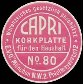 Capri Korkplatte fÃ¼r den Haushalt