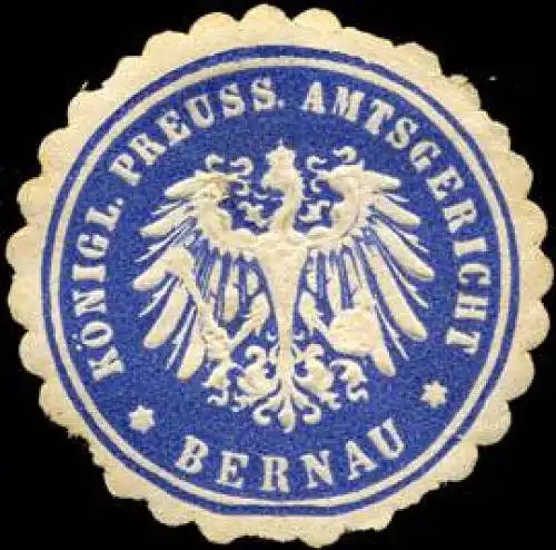 KÃ¶niglich Preussisches Amtsgericht Bernau