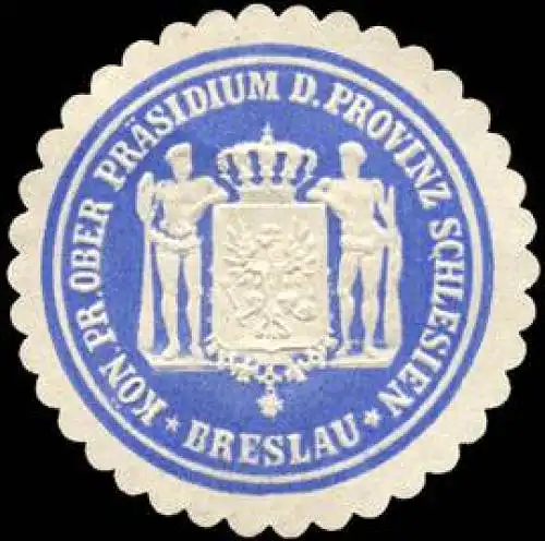 KÃ¶niglich Preussische Ober PrÃ¤sidium der Provinz Schlesien