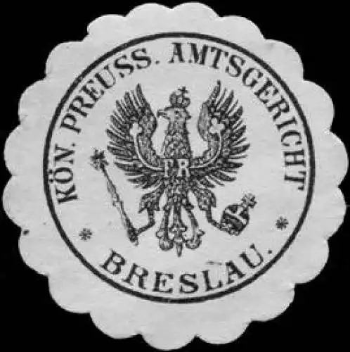 KÃ¶niglich Preussisches Amtsgericht Breslau