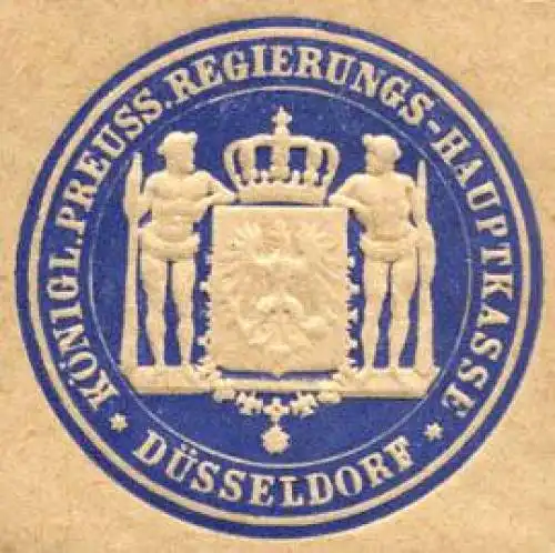 KÃ¶niglich Preussische Regierungs - Hauptkasse - DÃ¼sseldorf
