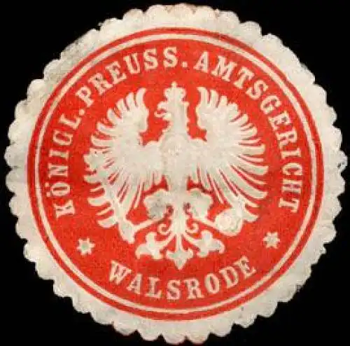 KÃ¶niglich Preussisches Amtsgericht - Walsrode