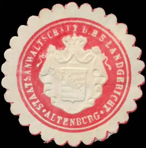 Staatsanwaltschaft b.H.S. Landgericht Altenburg
