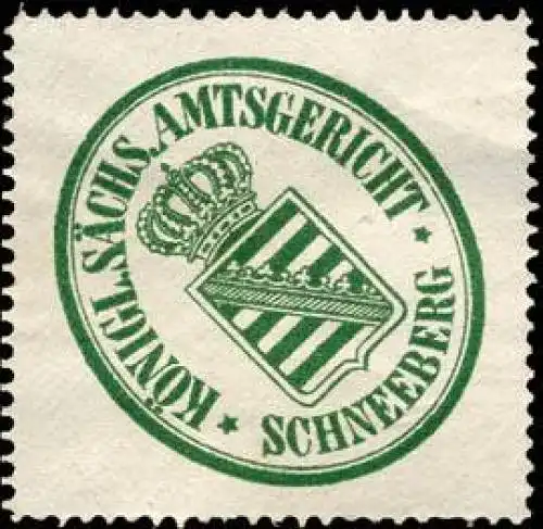 KÃ¶niglich SÃ¤chsische Amtsgericht - Schneeberg