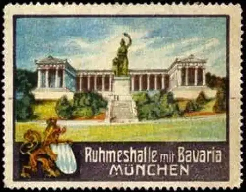 Ruhmeshalle mit Bavaria - MÃ¼nchen