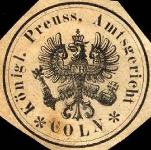KÃ¶niglich Preussische Amtsgericht - CÃ¶ln